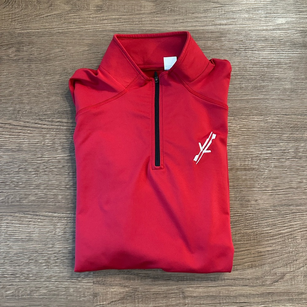 JL Racing - Performance Quarterzip - Red - Large